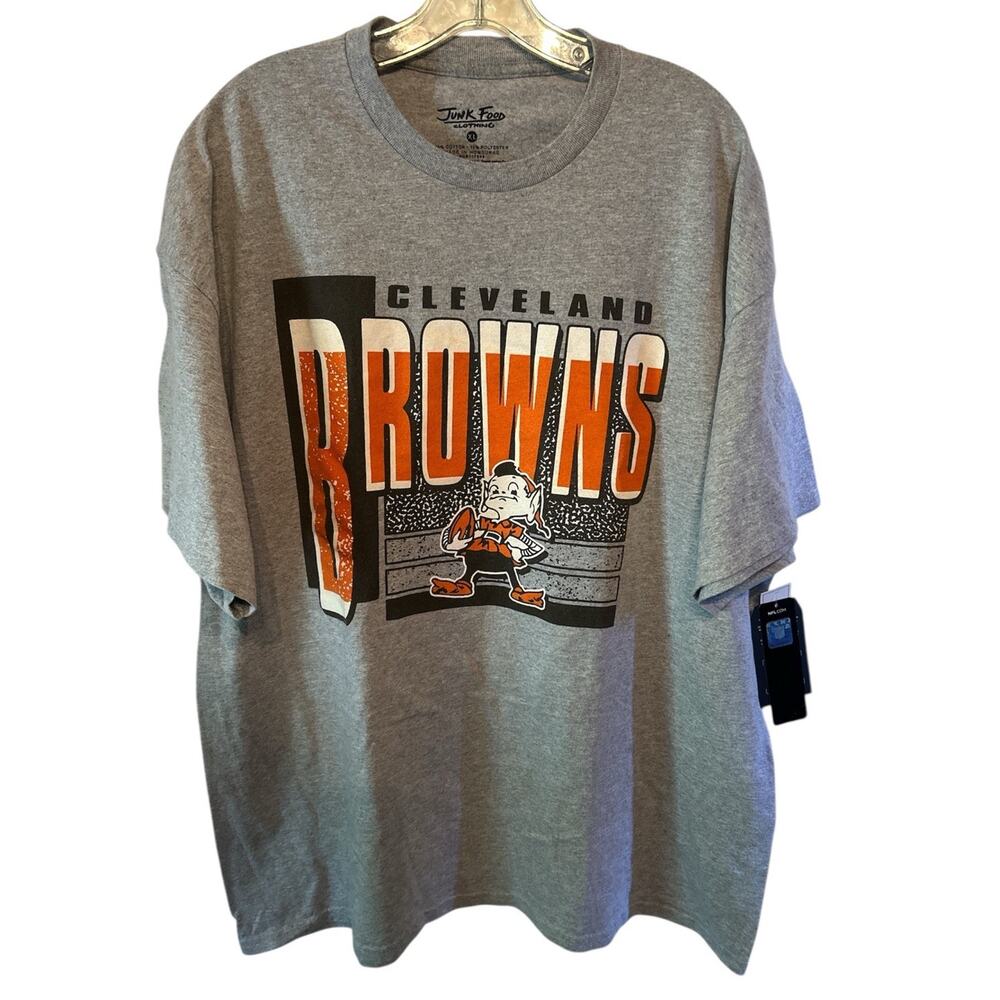 Cleveland Browns NFL Junk Food T Shirt Size XL